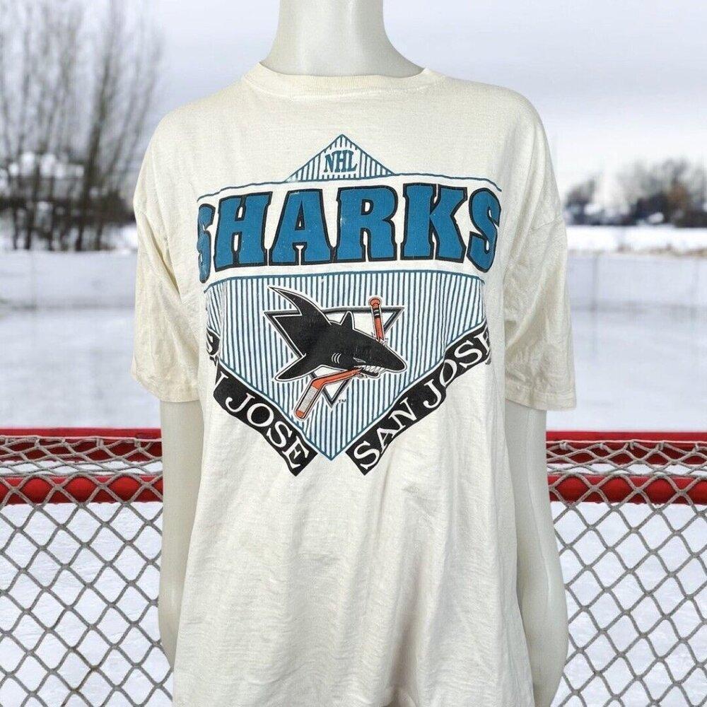 San Jose Sharks Single Stitch Hockey Lover Shirt Gameday 97 Hocke